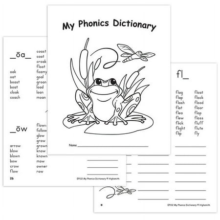 My Phonics Dictionary Book | Bundle of 10 Each