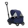 thumbnail image 1 of Cochecito para mascotas, carrito para perros y gatos, transpirable, de 4 ruedas, plegable, para gatitos, cachorros, conejos, compras y acampadas. azul, 1 of 8