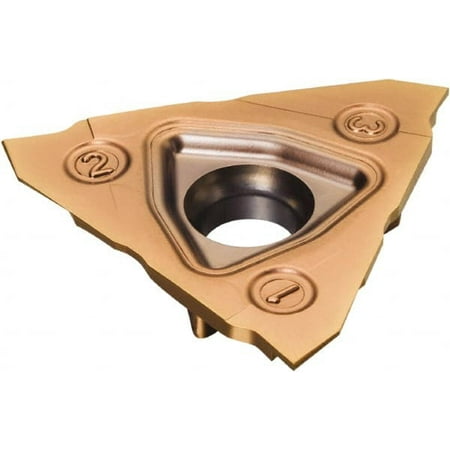

Sandvik Coromant TN123T3 RS 0.5mm Cutting Width Carbide Grooving Insert 1.5mm Max Depth of Cut Neutral 0.25mm Corner Radius TiAlN Finish
