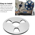FC1/4 10.5 Inch Empty Takeup Reel,3 Hole Reel to Reel Recording Empty