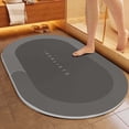 thumbnail image 6 of Mouliraty Bath Rug Non Slip Backing Rug 16x24in - Super Absorbent Dry Washable Bathroom Floor Mats Shower Rug For In Front Of Bathtub Shower Room, 6 of 6