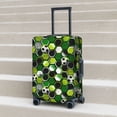 thumbnail image 3 of Wukai Soccer1 Elastic Luggage Cover: Personalized Protection for Your Suitcase - Fits 19~29-inch, Washable & Durable Travel Companion-Small, 3 of 8