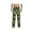 Multicolored 23, variant on CROPD Symbol Union Jack Men's Straight-Fit Pajama Pants Sleep Lounge Pants Bottoms with Pockets