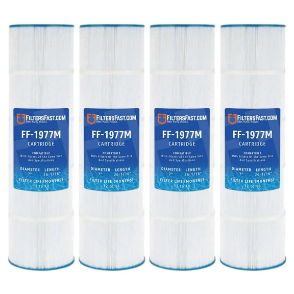 Filters Fast Compatible Replacement for Filbur FC-1977M Pool Filter, 4 Pack