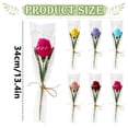 thumbnail image 3 of Ngheia Piper Stick Rose Tulip Bouquet, Single Artificial Flower with Bag for Decoration, 3 of 4