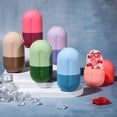 thumbnail image 2 of GFDYREE Rouleau de Glace en Silicone pour Visage et Yeux, Rouleau Facial de Glace Support de Glace pour Visage, Moule à Glace pour Visage Support de Glace pour Visage, Rouleau de Glace pour Visage Soin de la Peau, Glaçons pour Visage Rouleau de Glaçons Réutilisables, 2 of 7