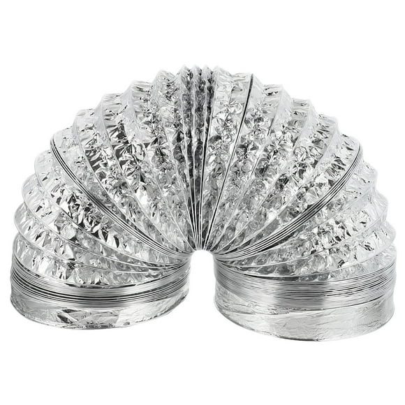 Tubo de ventilación de aluminio tubo de ventilación flexible conducto de aire práctico tubo de escape de la cocina