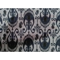 thumbnail image 4 of oneOone Cotton Cambric Dark Navy Blue Fabric Ethnic Ikat Quilting Supplies Print Sewing Fabric By The Yard 56 Inch Wide, 4 of 4