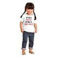 thumbnail image 4 of Dad Is Taken But Uncle Is Single Toddler Boy Girl T Shirt Infant Toddler Brisco Brands 12M, 4 of 6
