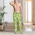 thumbnail image 2 of Honiee Kiwi Lemon for men - a sleek fusion of Straight Pajama Pants, versatile Lounge Pants, and cozy Sleepwear, all rolled into one-XX-Large, 2 of 6