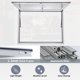 thumbnail image 1 of VEVOR Ventana de concesión de 36 x 36 pulgadas, puerta de ventana de servicio con cerradura de horquilla de doble punto, puerta de toldo de concesión de hasta 85 grados para camiones de comida, 1 of 9