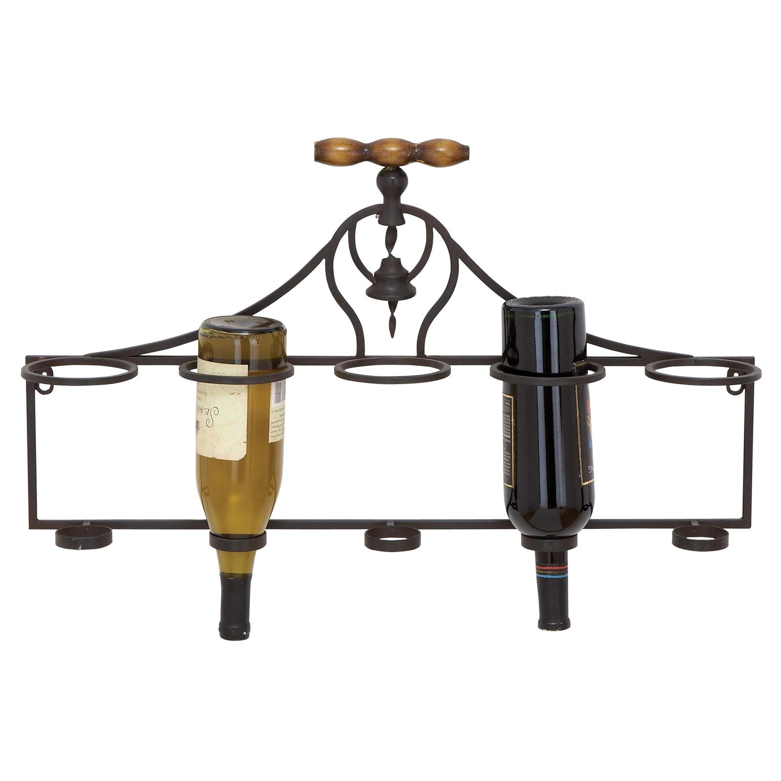 UMA Enterprises 5 Bottle Wall Wine Rack