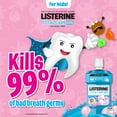 thumbnail image 5 of (2 pack) Listerine Total Care Kids Anticavity Alcohol-Free Mouthwash, Bubble Blast, 500 mL, 5 of 13