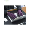 thumbnail image 5 of BadPiggies Winter Warm Texting Gloves Touchscreen Anti-Slip Knit Thermal Soft Lining Elastic Cuff Gloves for Women Men (Women, Black), 5 of 10