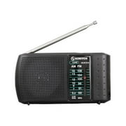 Sonivox Vs-R1516 Black Color Analog Radio Vintage Nostalgic Radio