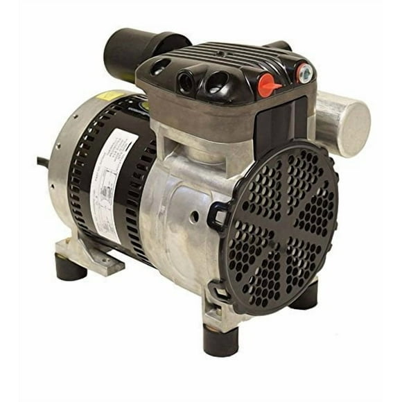 EasyPro SRC25 Stratus Série SRC "Gen 2 Pouces Piston à Bascule Simple Compresseur/aération pour Lacs & Étangs jusqu'à 50 Pieds de Profondeur / 1/4 hp / 115 Volts/ Moteur à Double Voltage Universel / Garantie 2 Ans
