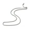 thumbnail image 3 of 10pc Non-304 Stainless Steel Box Chain Necklace for Men Women Stainless Steel Color 15.98 inch(40.6cm), 3 of 3