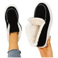 thumbnail image 2 of JUSLIO Boots for Women Warm Fleece Fashion Casual Slip On Womens Snow Boots Comfort Solid Color Fleece Womens Boots, 2 of 6