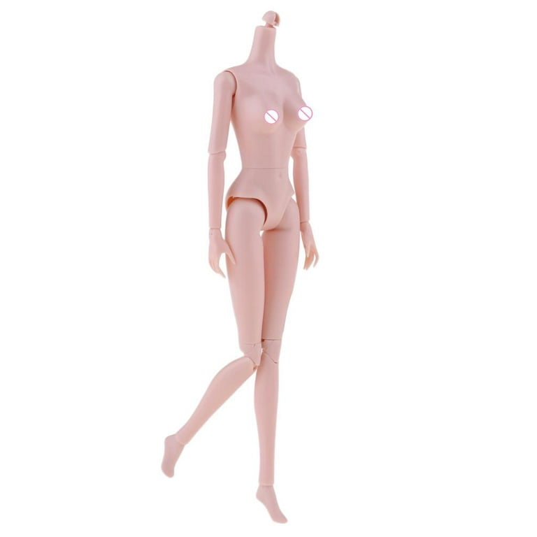 High Quality Kids Toy 1/6 Jointed DIY Movable Nude FR Doll Body For 11.5  Doll