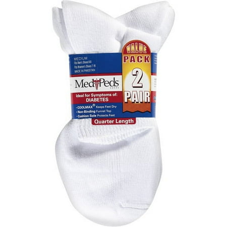 Americal MediPeds Therapeutic Socks, 2 ea