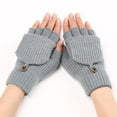 thumbnail image 2 of FADAACAI Warm Gloves,Winter Knit Fingerless Gloves Wool Gloves Thermal Gloves Unisex,Touchscreen Gloves,Wool Gloves Women Clearance！, 2 of 5