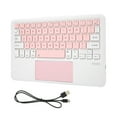 thumbnail image 4 of Clavier Rechargeable, Clavier Tablette IOS Petit Portable Multi-Touch Artisanat Exquis pour Tablette IOS pour Matepad 11 Noir, Blanc, 4 of 8