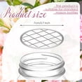 thumbnail image 3 of 30 Pcs Flower Jar Flower Lid Floral Frog with Square Grids,70mm, 3 of 6