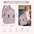 thumbnail image 2 of Gynky School Backpack High School Bookbag Durable Large Capacity Lightweight Daypack for College Students Travel Daypack, 2 of 6