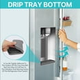 thumbnail image 4 of Refrigerator Drip Catcher For Water Tray, 2-Pack Mini Refrigerator Drip Mats for Ice Water Dispenser, Drain, Prevent Water Spills, Water Splashes and Ice Cube Drops (Rectangle), 4 of 7
