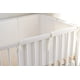 thumbnail image 3 of Cuna de bebé, ropa de cama para bebés, algodón, anticolisión, cerca de satén blanco, 30 x 30 x 6, pieza completa, lavable, 3 of 5
