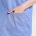 thumbnail image 3 of Medical Doctor Nursing Men Women Scrub Set 2 Piece Suits Shirt Pants Uniform, 3 of 6
