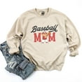 thumbnail image 6 of Baseball Mom Teddy Bear - Women's Graphic Sweatshirt, 6 of 11