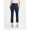 thumbnail image 4 of Sofia by Sofia Vergara Women's Mid Rise Crop Slim Leg Jeans, 26" Inseam, Sizes 0-20, 4 of 5