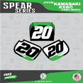 thumbnail image 2 of Kalair GFX Graphics Kit for Kawasaki KX60 (1984-2004) Spear Series, 2 of 5