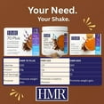 thumbnail image 6 of HMR 70 Plus Chocolate Shake & Pudding Mix, Meal Replacement Powder, 15g Protein, Lactose-Free, Low Calorie, 21 Packets, 6 of 7