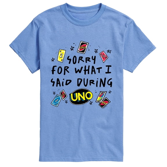 Uno - Sorry For What Said - Men's Short Sleeve Graphic T-Shirt