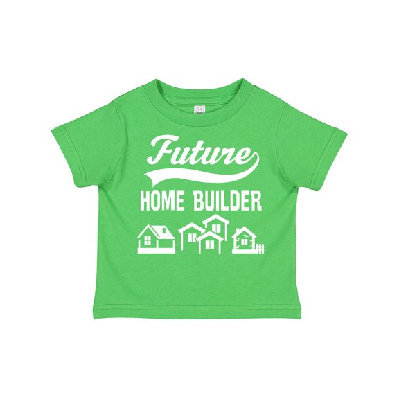 Inktastic Future Home Builder Contractor Boys or Girls Toddler T-Shirt