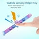 thumbnail image 4 of Silicona Push Bubble Tie-Dye Pulsera Fidget Toys Autismo Alivio del estrés (B) Likrtyny juguetes de los niños, 4 of 9