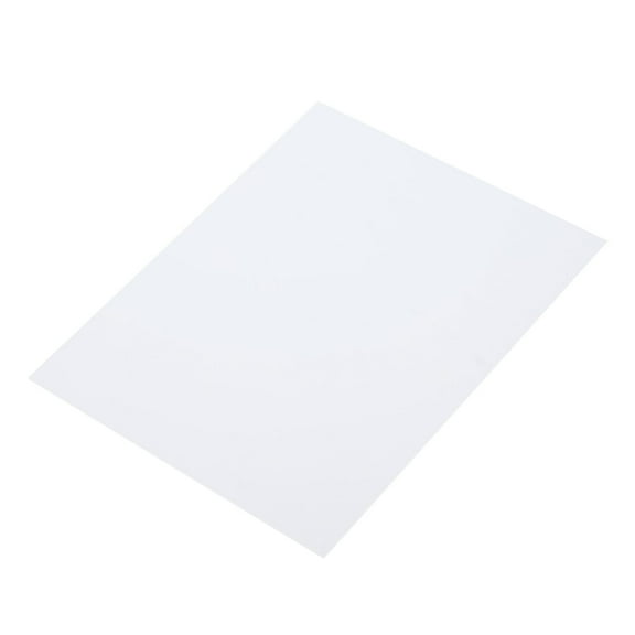 White ABS Plastic Sheet 10 x 8 x 0.03 Inch for Building Model, DIY Crafts, Pack of 1 Pcs