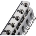thumbnail image 5 of 78MM Metal Fixed Hardtail Saddle Bridge Top Load Guitar Tailpiece for 6 String Fender Strat Tele Electric Guitar,, 5 of 5