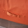 thumbnail image 3 of Cecelia Outdoor Water Resistant Fabric 6' x 3' Lounger Bean Bag, coral, 3 of 7