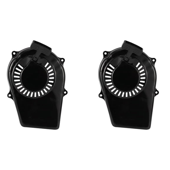 2X Generator 2-Stroke Assembly for PG1202S 72CC 900/1200W Electrical Generator Parts,2 x Generator Recoil Starter,black