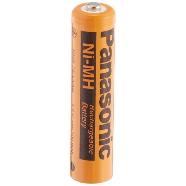 Batería recargable Panasonic HHR-75AAA/B-4 700 mAh (paquete de 4)