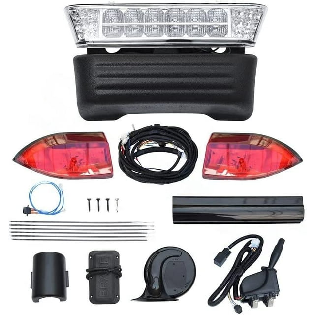 Ultimate Deluxe Light Kit for Club Car Precedent Golf Carts with