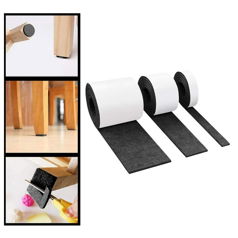 Tapes Chair Leg Floor Protectors, 4 PCS Non Slip Furniture Leg Pads Tape,  No Glue SelfAdhesive DIY Chair Leg Protectors for Hardwood Floors, No Noise  No Scratches, Suitable for Any Chair Leg
