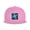 Pink, variant on Snapback Hat Trippies Galaxy Space Flat Brim Adjustable Baseball Cap for Men Women Trucker Hat Navy Blue