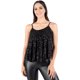 thumbnail image 1 of Blusa tirantes lentejuelas AMAD Casual para mujer Talla M, 1 of 5