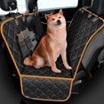 thumbnail image 1 of Funda de asiento de coche para perros, protector de asiento trasero de tela de buey 600d y protector de banco de asiento trasero antideslizante con Visual Ow y, 1 of 3
