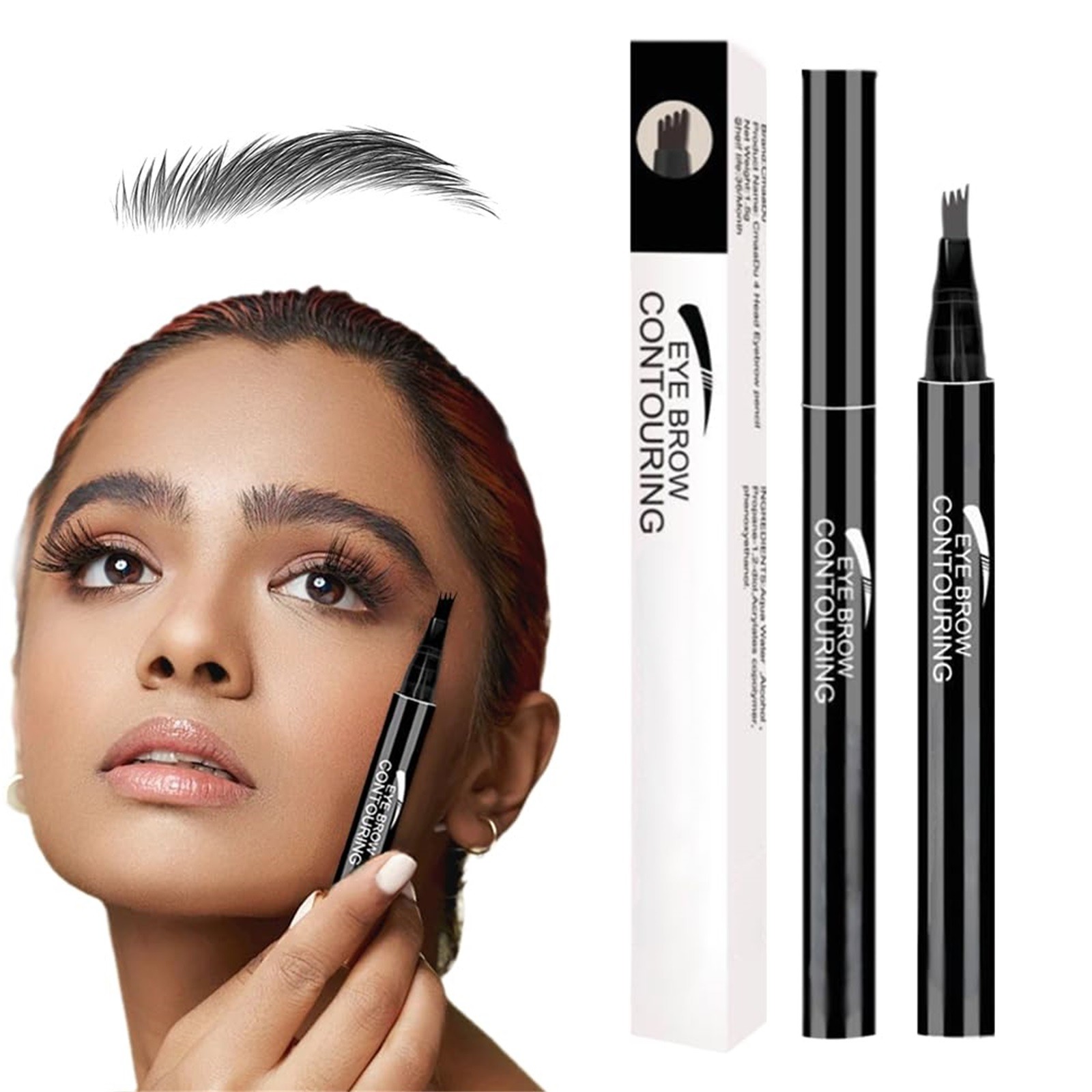 Youyingggg 4 Head Split Long Lasting Eyebrow Pencil 2024 New 3D ...