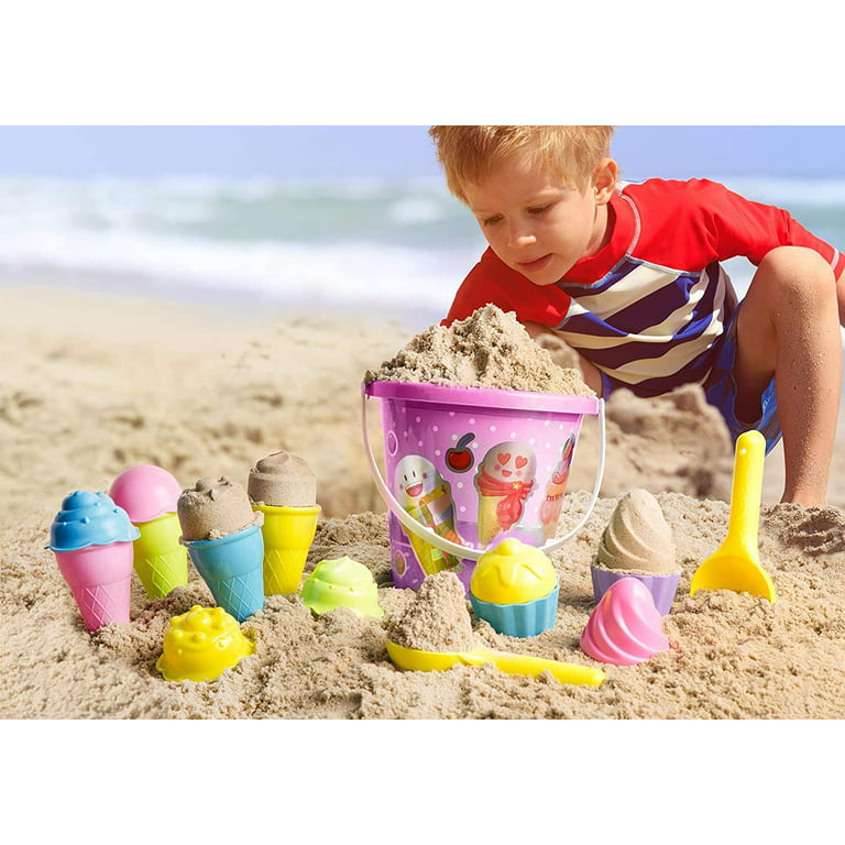 beach pail with sand shovel 9in, Five Below